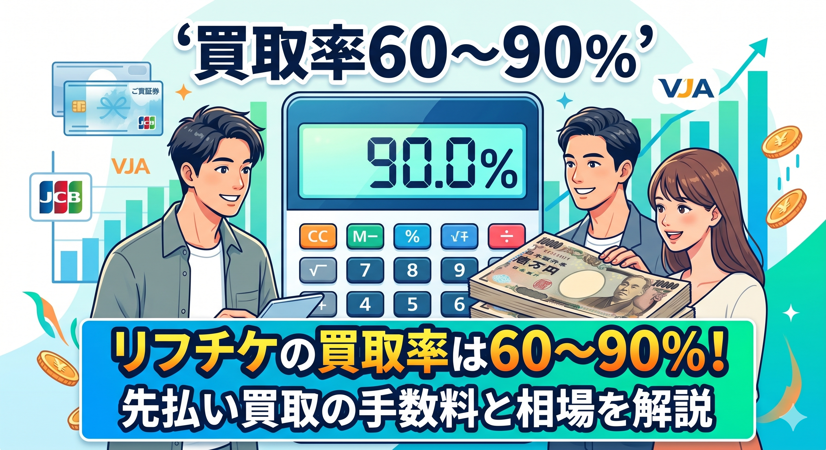 リフチケの商品券買取率相場